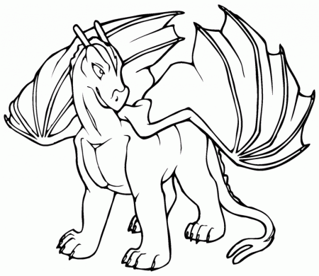 Cool Dragon Coloring Pages Really Cool Dragon Coloring Pages 