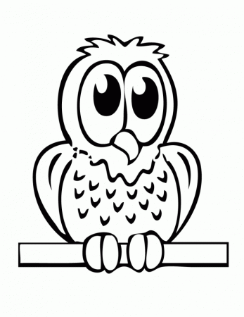 baby owl coloring pages | Coloring Pages For Kids
