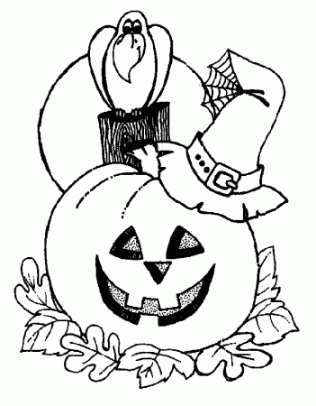 Coloring Pages For Kids Halloween | Fun Coloring