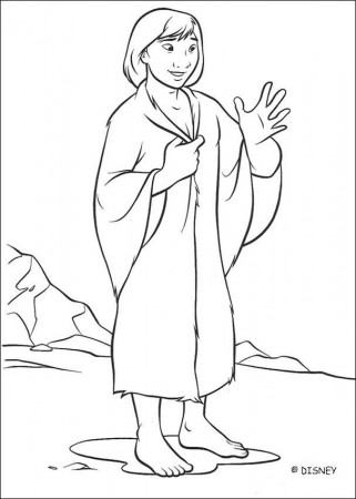 Brother Bear coloring book pages - Brother Bear 32