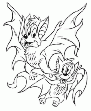 halloween coloring pages bats | Coloring Pages For Kids