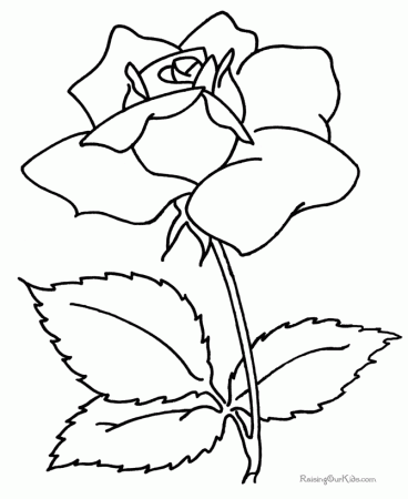 Flowering Coloring Pages