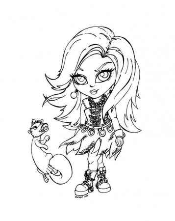 Cool Ideas Monster High Baby Coloring Pages Coloring Pages 