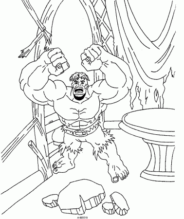 Incredible-hulk-coloring-pages-6 | Free Coloring Page Site