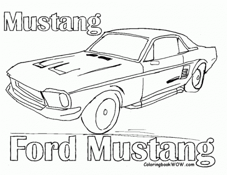 Muscle Car Coloring Pages Car Coloring Ford Cars Free Cars 190986 