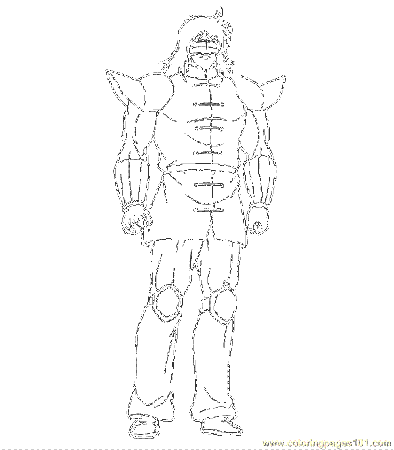 Coloring Pages Ultimate Muscle001 (1) (Cartoons > Others) - free 