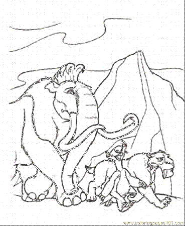 Ice Age Coloring