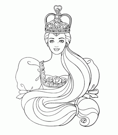 Search Results » Barbie Princess Coloring Pages To Print