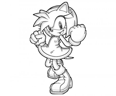 Free Sonic Coloring Pages