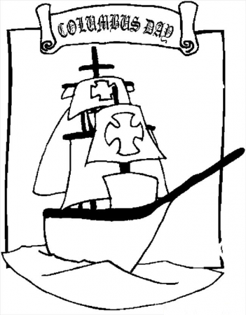 Columbus Day Coloring Sheets 2014, Coloring Sheets for 