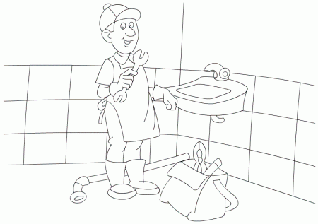 Kids Coloring Coloring Page Free Doctor Jobs Coloring Pages For 