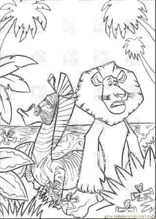 Coloring Pages Lost In Jungles (Cartoons > Others) - free 