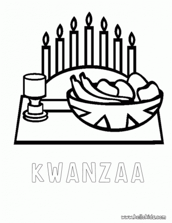 Kwanzaa Coloring Pages | 99coloring.