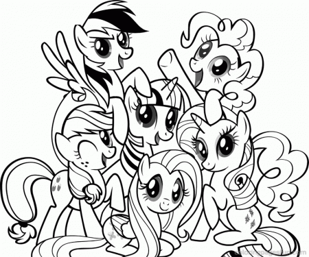 My Little Pony Coloring Page | Coloring Pages