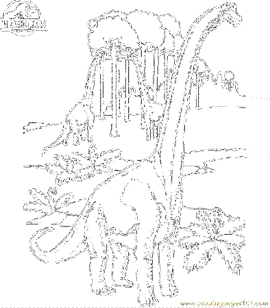 Coloring Pages Jurassic Park 006 (Cartoons > Others) - free 
