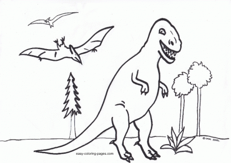 Kids Coloring Free Printable Dinosaur Coloring Pages For Kids 