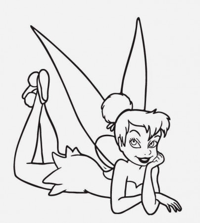 Coloring Pages: Tinkerbell Coloring Pages and Clip Art