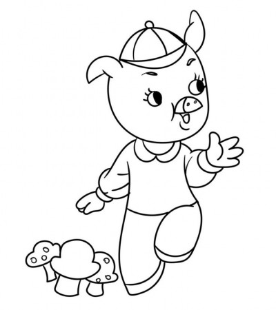 Top 10 Free Printable Three Little Pigs Coloring Pages Online | Bear coloring  pages, Cartoon coloring pages, Coloring pages