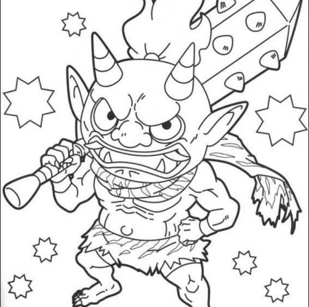 Coloring pages: Coloring pages: Yōkai, printable for kids & adults ...