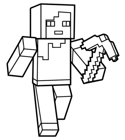 92 Minecraft Coloring Book Online HD | Minecraft coloring pages ...