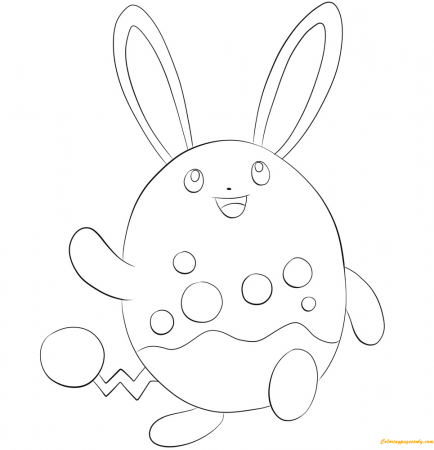 Azumarill Pokemon Coloring Pages ...