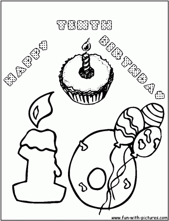 Drawing Anniversary #57329 (Holidays and Special occasions) – Printable coloring  pages