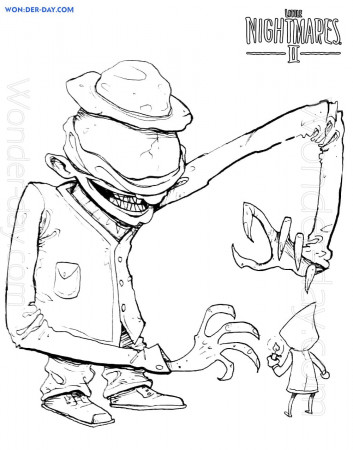 Little Nightmares Coloring Pages - Printable Coloring Pages