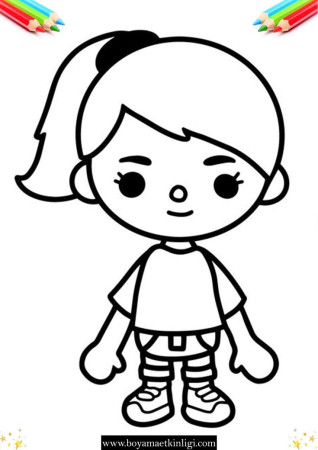 Toca Boca Boyama Pdf *2023 - Boyama Sayfası