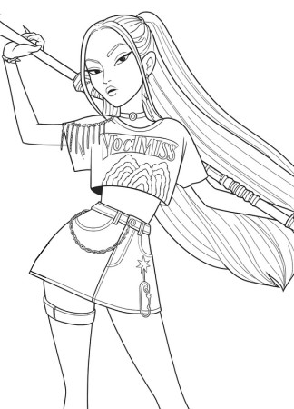 KPop Demon Hunters - Coloring Pages - Free to Print
