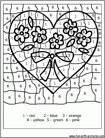 Numbers coloring pictures for kids