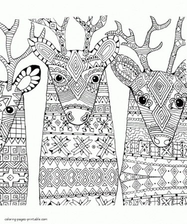 Coloring Pages : Christmas Colouring Pages For Adults Printable Free  Reindeer Adult Coloring To Print Google Slides 46 Remarkable Christmas  Scene Coloring Pages Picture Ideas ~ Ny19 Votes