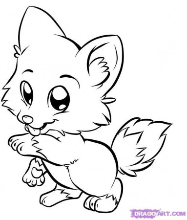 Baby Cartoon Animals Coloring Pages - Coloring Pages For All Ages