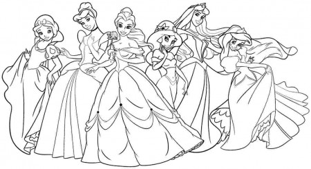 Abstract Princess Coloring Pages - Coloring Pages For All Ages