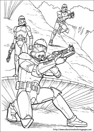 Star Wars Coloring Pages free For Kids