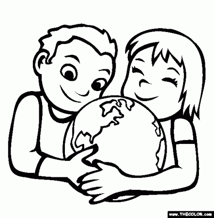 Peace Forever Coloring Page | Free Peace Forever Online Coloring