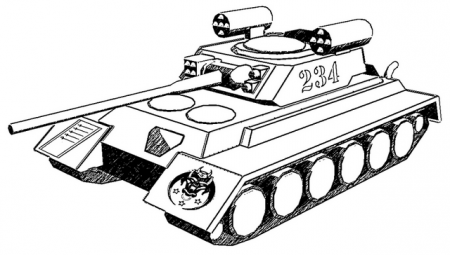 Pin on Tank Coloring Pages for Boys