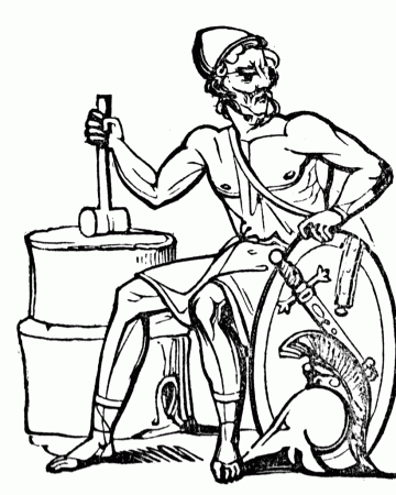 Drawing Roman Mythology #110176 (Gods and Goddesses) – Printable coloring  pages