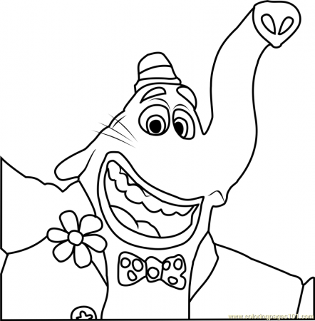 Bing Bong Face Coloring Page for Kids - Free Inside Out Printable Coloring  Pages Online for Kids - ColoringPages101.com | Coloring Pages for Kids