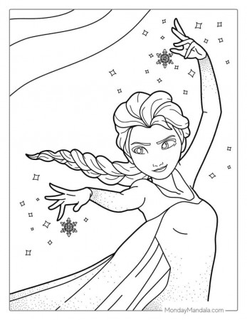 30 Elsa Coloring Pages (Free PDF Printables)