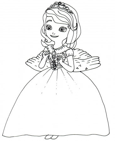 Princess Sofia Halloween Costumes Print Coloring Pages Free ...