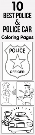 10 Best Police & Police Car Coloring Pages Your Toddler Will Love ...