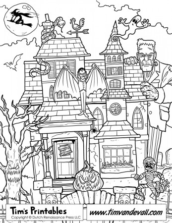 Victorian House Coloring Pages at GetDrawings.com | Free for ...