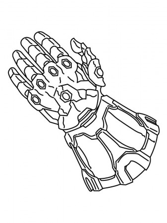 Thanos coloring pages
