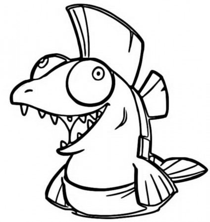 Coloring page Splatoon : Salmonids 14