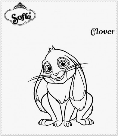 Clover And Sophia Coloring Pages - Coloring Pages For All Ages