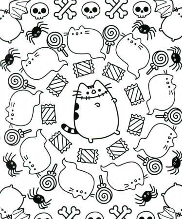 Pusheen Coloring Book Pusheen Pusheen ...