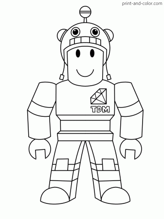 Roblox coloring pages | Print and Color.com