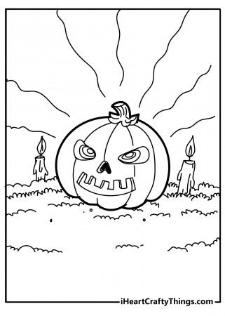 All New Pumpkin Coloring Pages 2024 ...