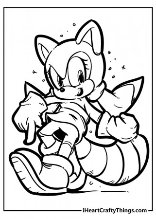 All New Sonic Coloring Pages 2024 (100 ...