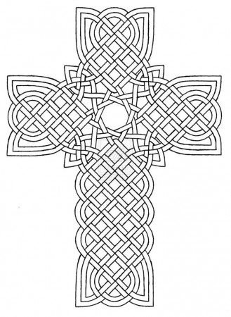 celtic coloring page